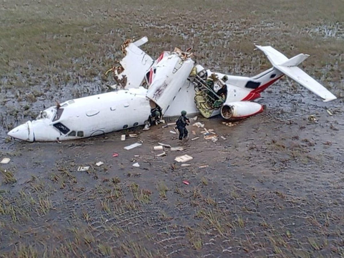 Un avión privado British Aerospace BAe-125-700A, procedente de Venezuela, se estrelló en Honduras el 3 de julio. Los restos abandonados de la aeronave (N10TN), con la matrícula retirada, fueron encontrados en Warunta, Ahuas, Honduras. Se está llevando a cabo una investigación, ya que se cree que transportaba drogas.