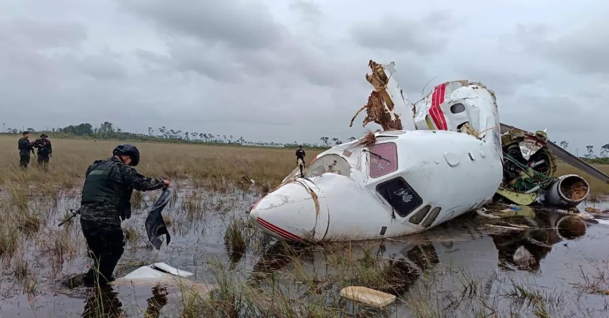 Un avión privado British Aerospace BAe-125-700A, procedente de Venezuela, se estrelló en Honduras el 3 de julio. Los restos abandonados de la aeronave (N10TN), con la matrícula retirada, fueron encontrados en Warunta, Ahuas, Honduras. Se está llevando a cabo una investigación, ya que se cree que transportaba drogas.